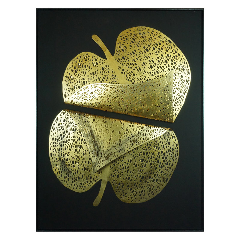 Handmade Glam Plants & Flowers Wall Decor on Metal