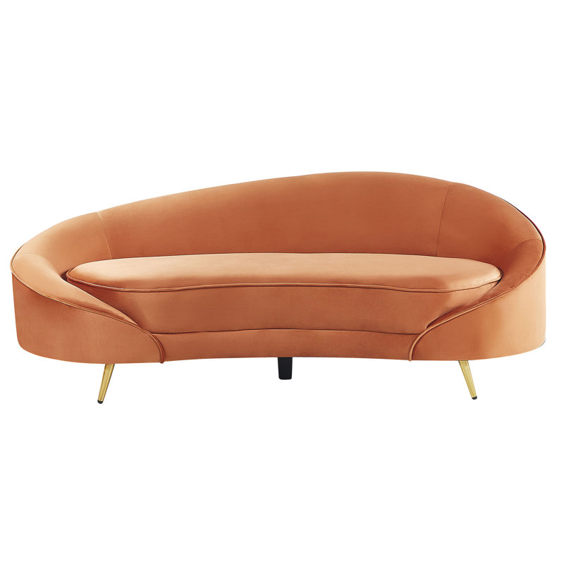 Koltunski 2 Seater Velvet Sofa