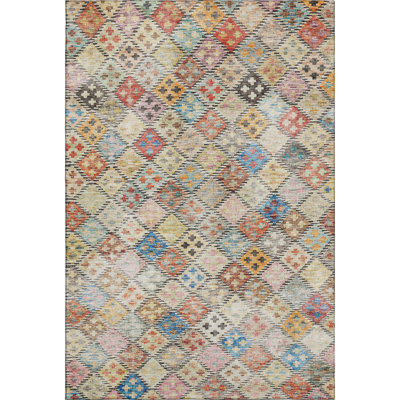 Premium Machine Washable Janicki AMF1081 Geometric Rug