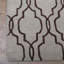 Tapis écologiques en laine touffetés à la main - Rectangle, couleur brun beige, conception géométrique moderne, tapis antidérapants faits à la main épais pour le salon, la chambre à coucher-20721510