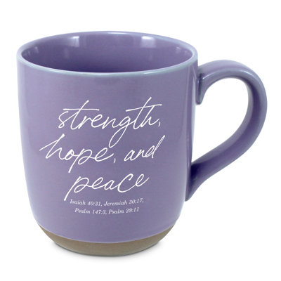 Mug Strength Hope And Peace 18Oz