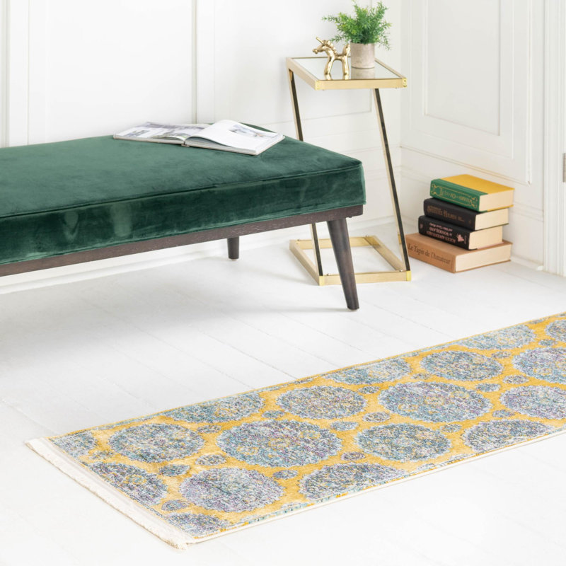 Haefner Floral Indoor Rug, Runner 2'2" x 8'