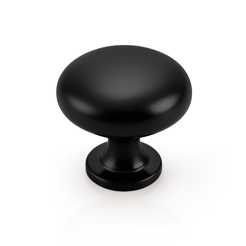 Boutons d'armoire Quincaillerie d'armoire solide pour commode, Noir mat