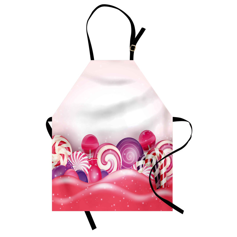 No Pattern Bib Apron
