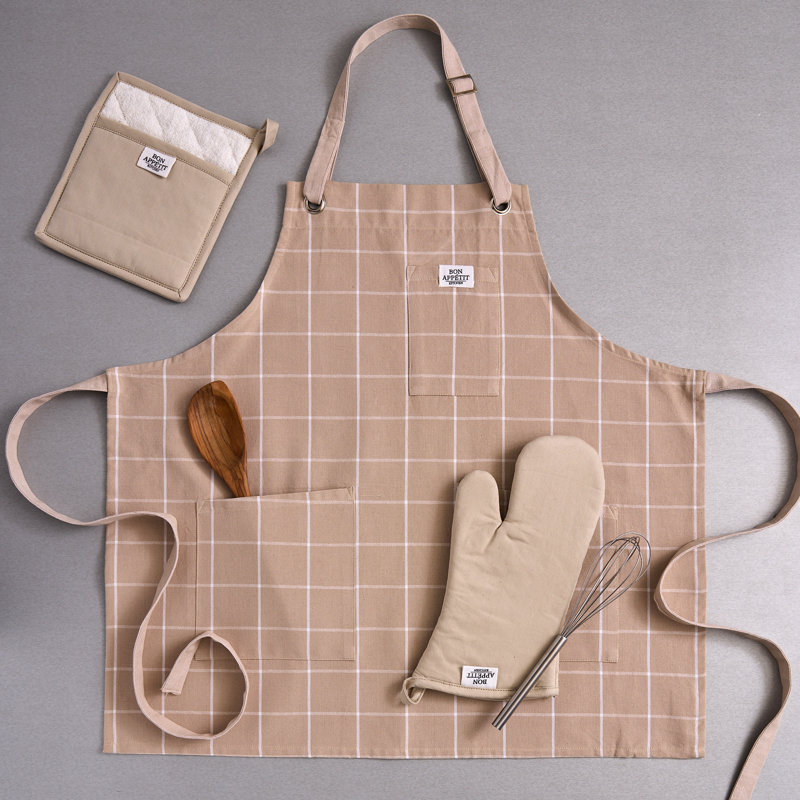 Ensemble de cuisine Design Imports, Beige