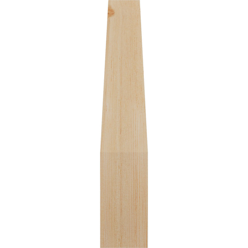 Genouillère Balboa, Sapin de Douglas, Lisse, H 22 po x l 3,5 po x P 14 po