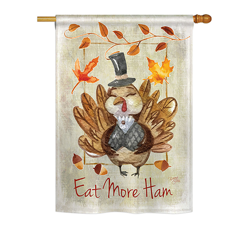 Double Sided Polyester Animal Garden Flag, 40" H x 28" W