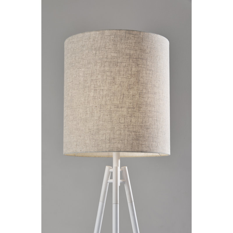 Lampe trépied 69 "Kerala, Blanc