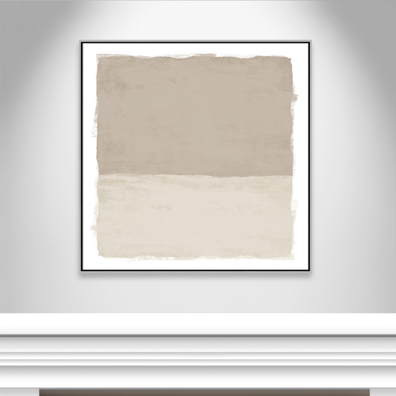 «Silent Sands I» par Natalie Carpentieri, H 41,5 po x l 41,5 po, Argent argent