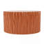 Table basse MGO texturée Terracotta Wave, préassemblée