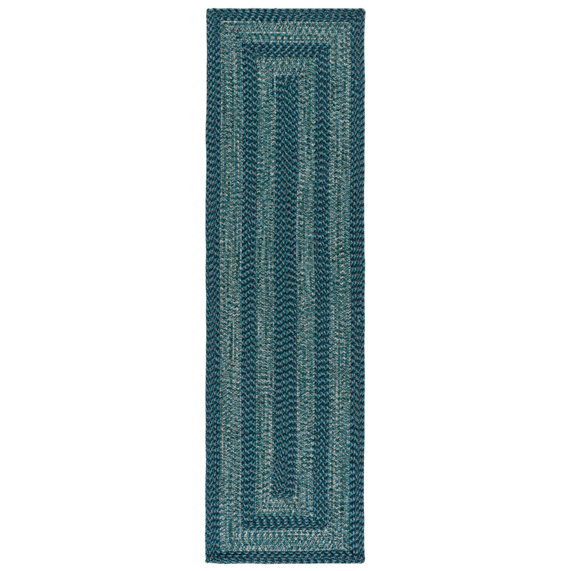 Braided 265 Hand Woven Performance Machine Washable No Pattern Rug, Runner 2'3" x 8'