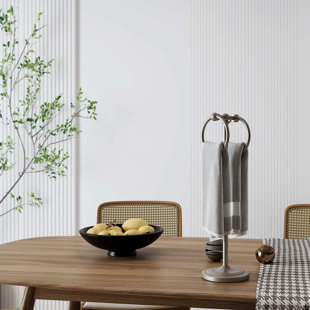 Wood Freestanding Towel Stand
