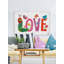 Lesure Friendly Caterpillar Love II Canvas Art-311445106