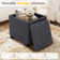 Upholstered Storage Ottoman – Multi-Functional Footrest & Hidden Storage