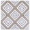 Bliss 8 po Carreau de mur et de sol en porcelaine à motif espagnol / marocain Encaustic