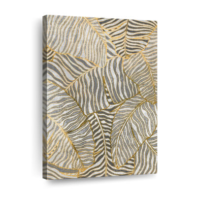 Feuilles de bananier rayées