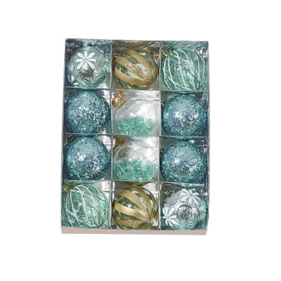 News Product Christmas Decoration Suit Christmas Ball Sequins PE Special Shaped Ball Christmas Tree Pendant Mixed Ball