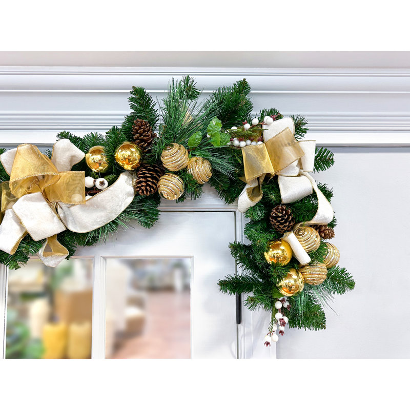 Cream And Gold Garland
