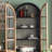 French Country Style Arched Bookcase-637750104