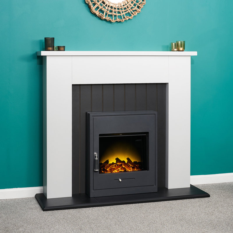 Chessington Adam 121.5 cm W Electric Fireplace with 6824.28 BTU
