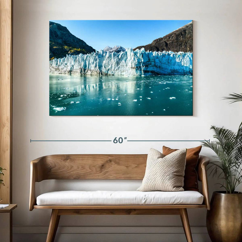 Glacier Bay d'Alvord, Alaska, H 32 po x l 48 po