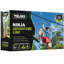 Treline: Ninja Adventure Line 36 pi - Parcours extérieur Ninja Warrior, barres à singes, anneaux, installation à cliquet entre 2 arbres, capuchon de 250 lb, enfant adulte de 5 ans et plus