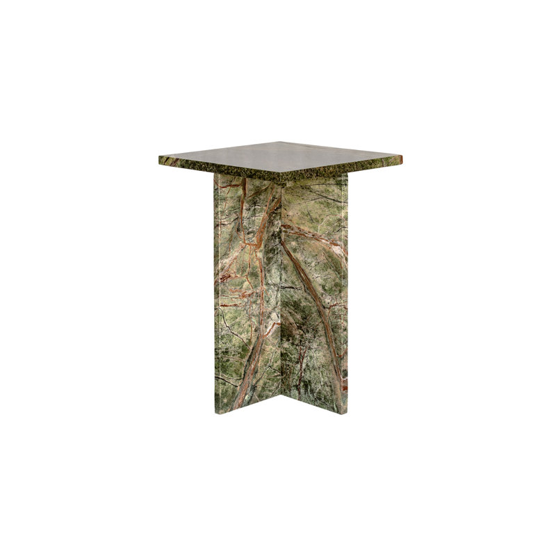 Blair Marble End Table, Green Marble