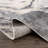 Valrie SAH100A Greige Grey Abstract Mountain Area Rug-69295720