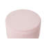 42cm Wide Round No Pattern Pouffe Ottoman with Storage