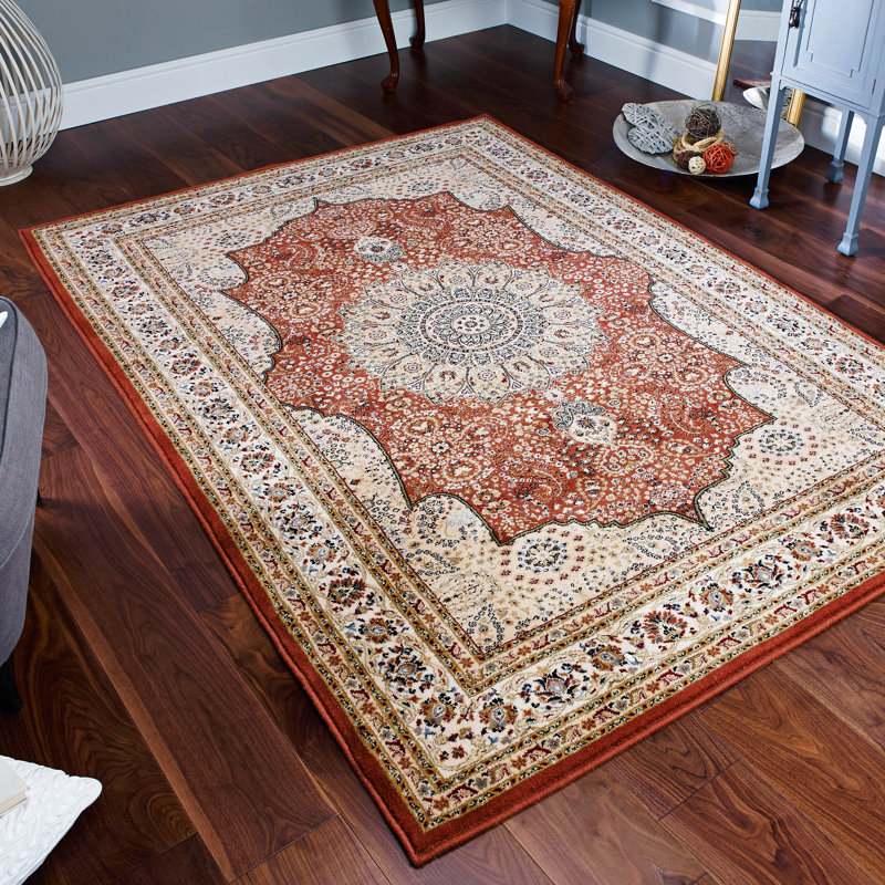 Axton Oriental Area Rug, Rectangle 200 x 285cm