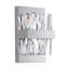 LED wall light with crystal accents-653984139