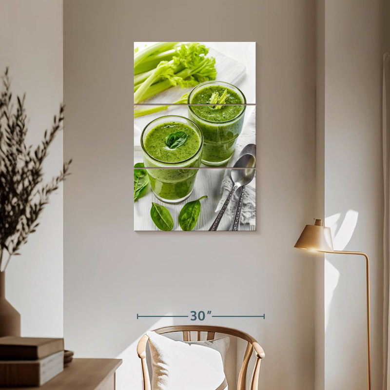Yarlin Smoothies For Two, 57" H x 36" W
