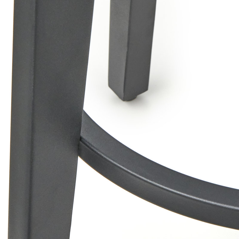 Tabouret de bar pivotant 30,5 po Gadberry, Noir, Brun, 30.5"