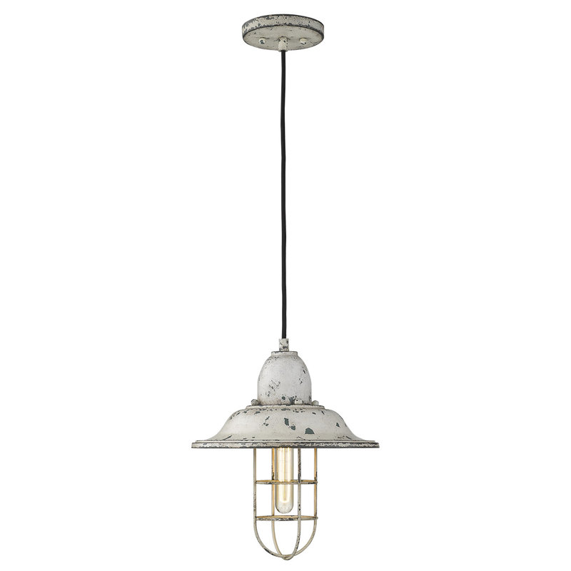 Miamisburg 1 - Light Aged Ivory Single Pendant