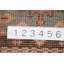 Tapis de couloir brun en laine 3x8