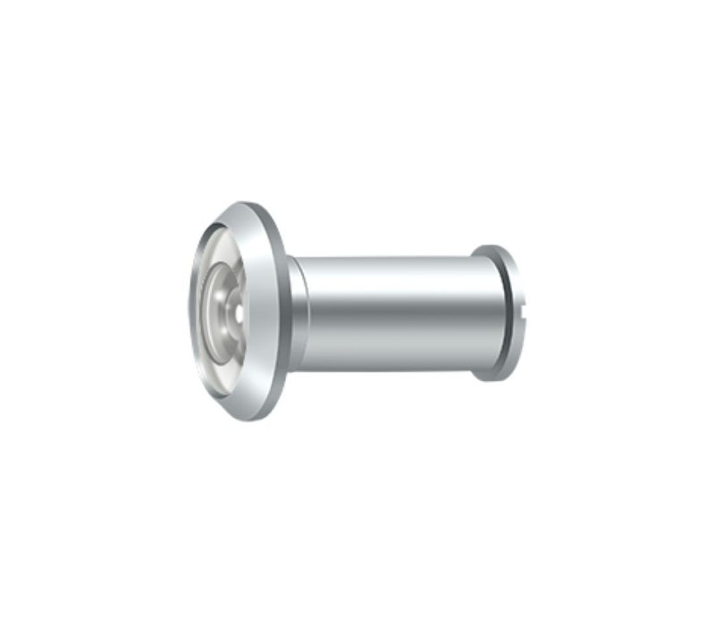 Deltana 55211U26D-UL Fire Rated Door Viewer; Satin Chrome Finish, Bright Chrome