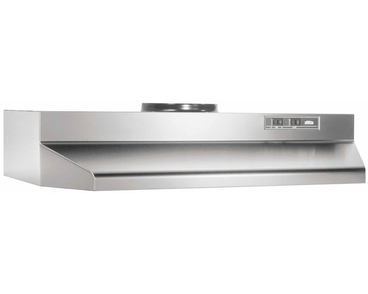 SNDOAS 30 250 Cubic Feet Per Minute Convertible Under Cabinet Range Hood  with Light Included & Reviews