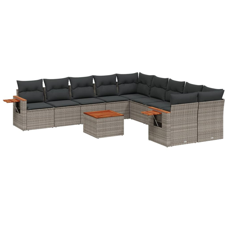 Ensemble de canapé de jardin Vidaxl