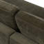 Canapé modulaire très large réversible en tissu 106 po Louvo-131234217