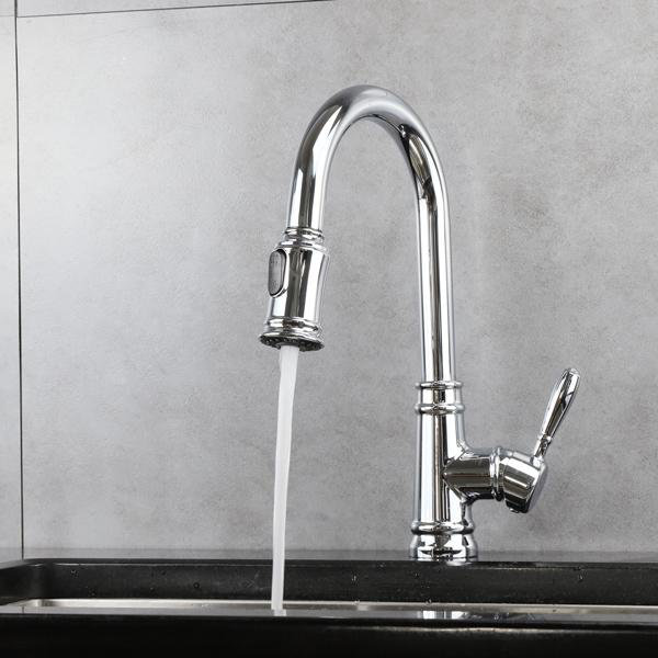 Trova Kitchen Faucet, Chrome