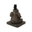Base de parasol éléphant en béton gris - 18,49 po Hauteur, largeur et profondeur de 13,67 po, hauteur carrée de 62,05 lb Solide