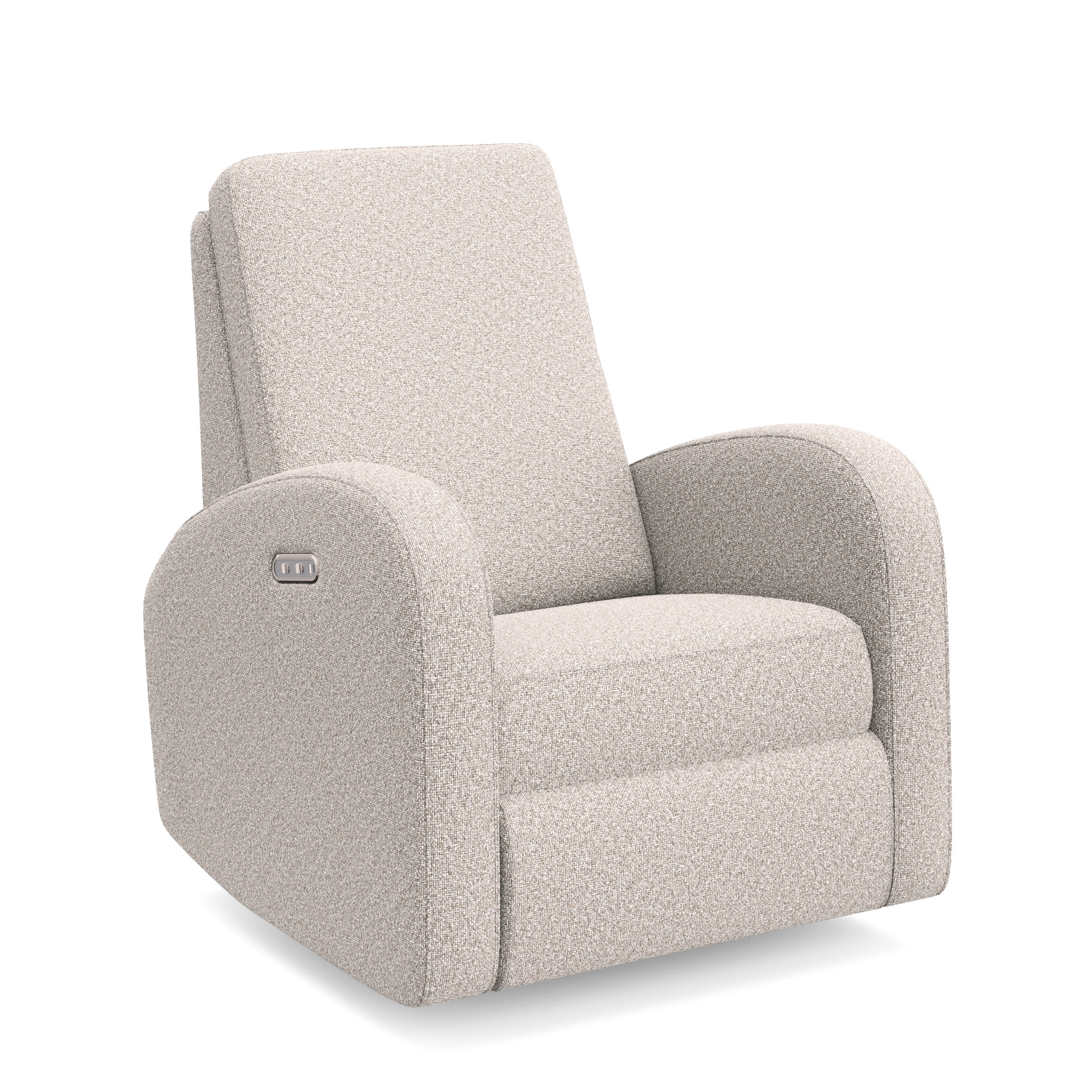 Storkcraft Santa Monica Power Recliner Swivel Glider with USB