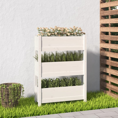 Kwanna Self-Watering Wood Raised Garden Bed