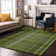 Premium Machine Washable Cerrito AMF541 Green Rug