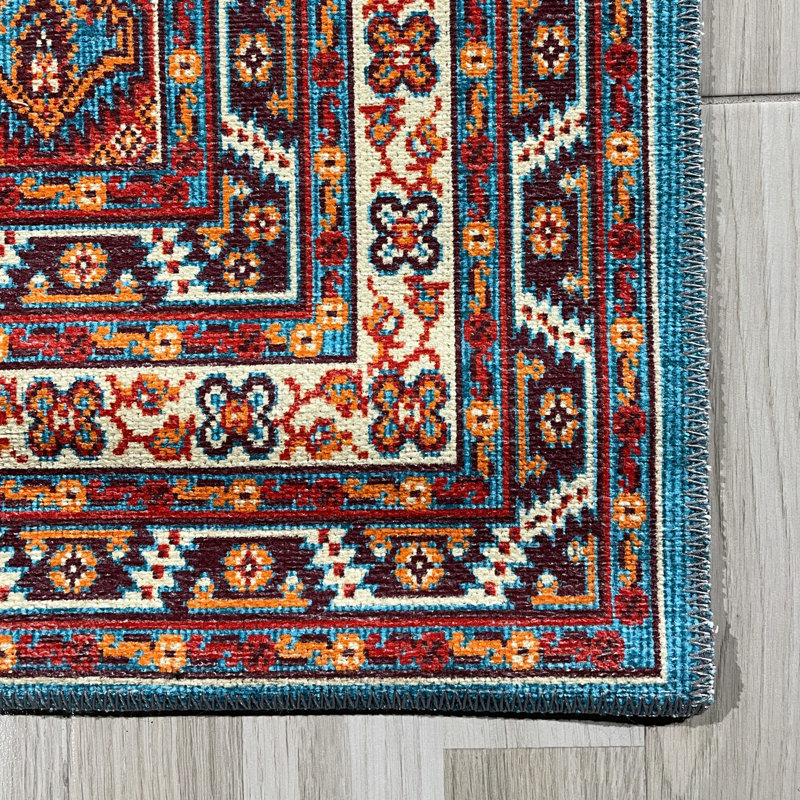 Tapis Zelphia, Rectangle 4 pi x 6 pi 7 po