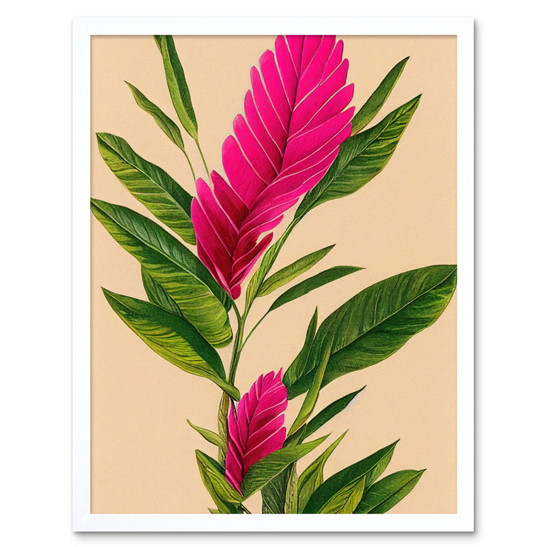 Tropical Hawaiian Botanical Exotic Floral - Print