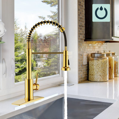 XWSI Pull Out Touch Kitchen Faucet