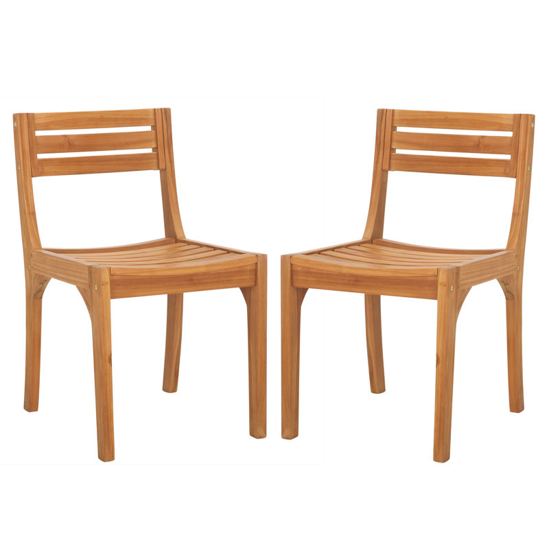 Anna Outdoor Teak Dining Side Chair
