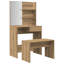 Kliment Dressing Table with Mirror-448935882