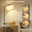 160cm Powder Coated Tray Table Floor Lamp-481547643